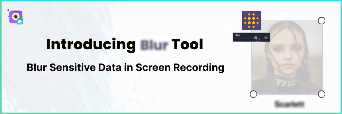 blur a screen recordings