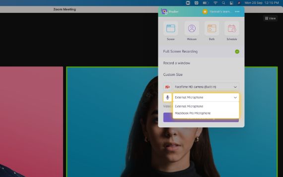 how to record zoom meeting with audio 