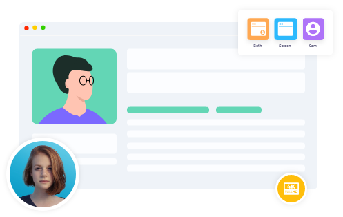 All the essential features to record videos