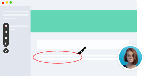 Grabadora de pantalla con anotaciones