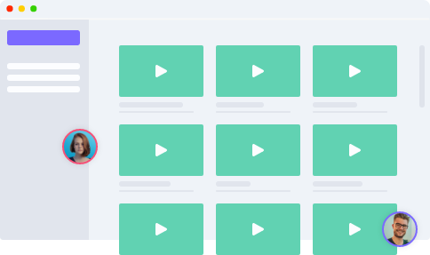 Organiza y colabora con tus videos