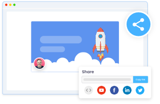 Record your screen, webcam, or both on Vmaker