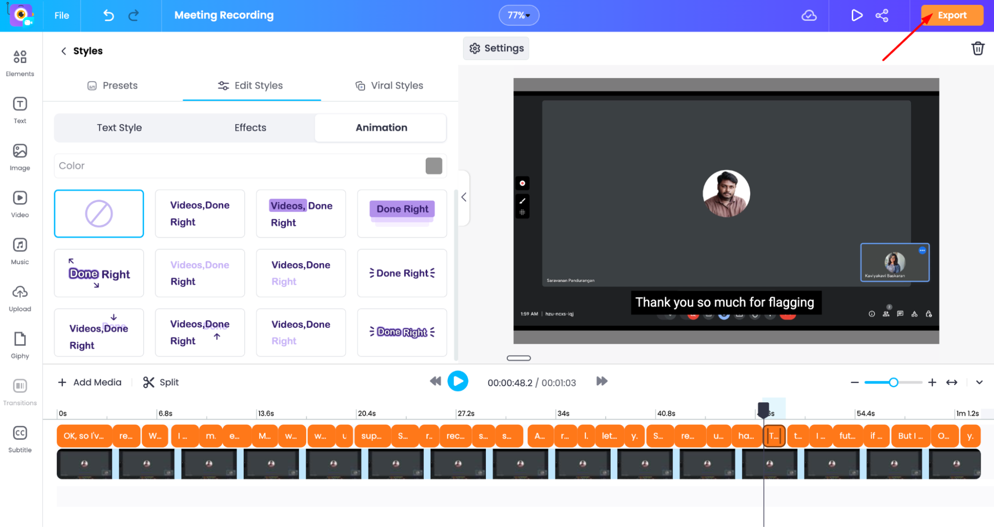 subtitles and translations for your online meeting